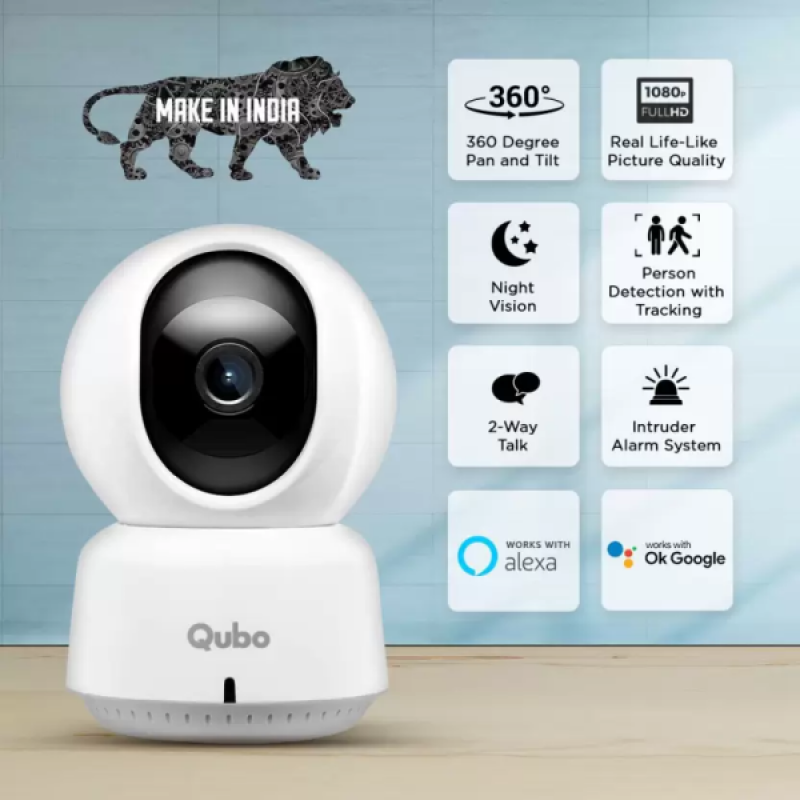 Qubo Smart Cam 360 | Security Camera Qubo Smart Cam 360 | Security Camera