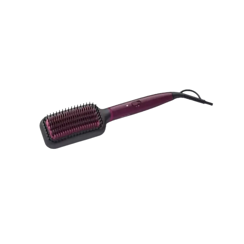 Philips Hair Straightening Brush | Silk Protect Technology I Naturally Straight hair in 5 Mins I BHH730/00 Philips Hair Straightening Brush | Silk Protect Technology I Naturally Straight hair in 5 Mins I BHH730/00