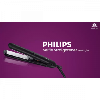 PHILIPS Silk ProCare Selfie Straightener | Black | HP8303/06