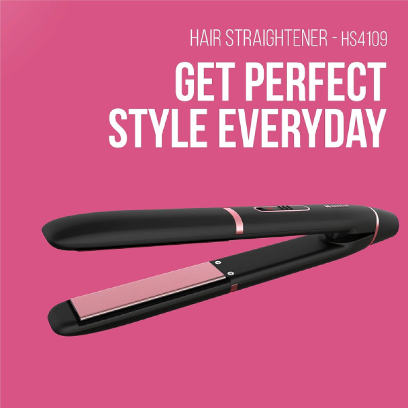 Havells HS4109 Floating Ceramic Plates Hair Straightener | Black Havells HS4109 Floating Ceramic Plates Hair Straightener | Black