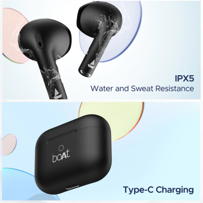 BOAT Airdopes Alpha Earphone | Black BOAT Airdopes Alpha Earphone | Black