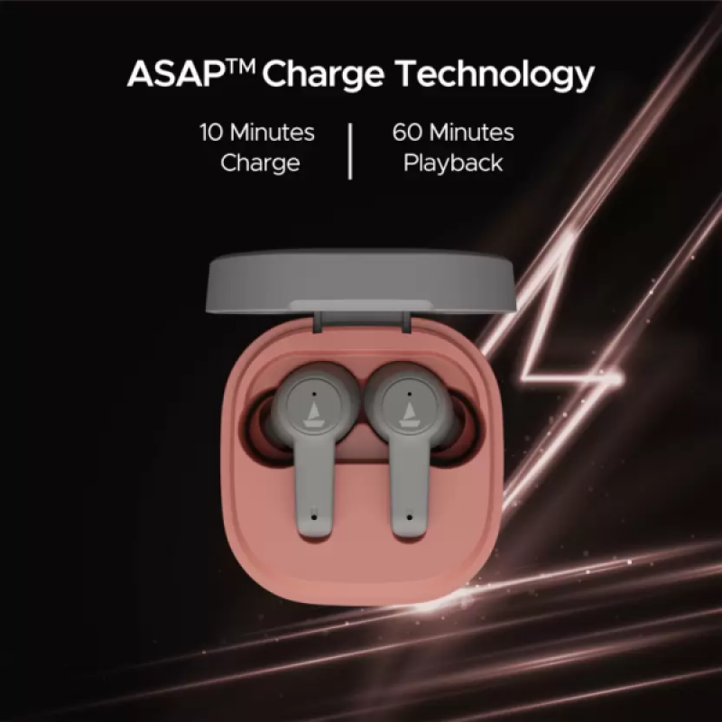 boAt Airdopes 411 ANC In Ear TWS Earbuds with Active Noise Cancellation | Grey Hurricane boAt Airdopes 411 ANC In Ear TWS Earbuds with Active Noise Cancellation | Grey Hurricane