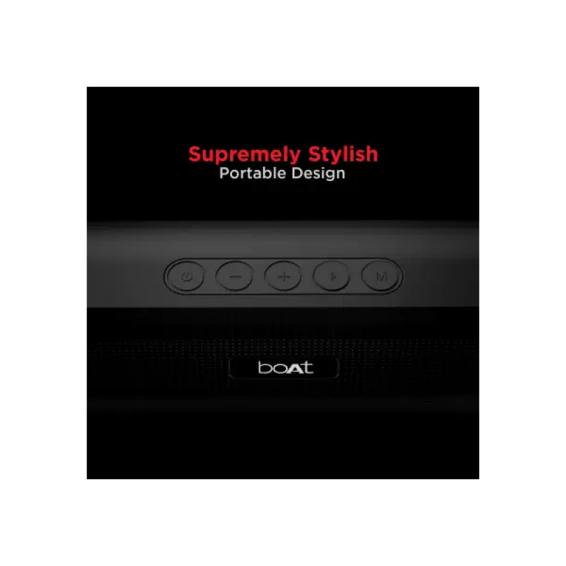 BOAT AAVANTE BAR 558 | Bluetooth Speaker | Midnight Black BOAT AAVANTE BAR 558 | Bluetooth Speaker | Midnight Black
