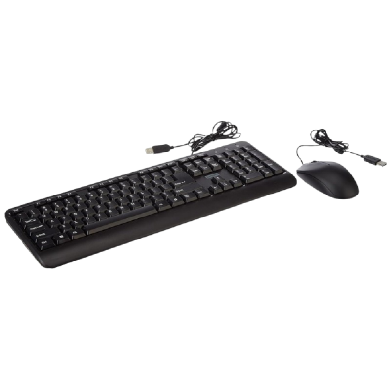 Lenovo 160 wired keyboard mouse combo | Waterproof Exoskeleton | Black Lenovo 160 wired keyboard mouse combo | Waterproof Exoskeleton | Black