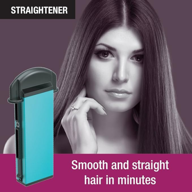 Havells 5-in-1 Multi Styling Kit Straightener | Blue and Black | HC4045 Havells 5-in-1 Multi Styling Kit Straightener | Blue and Black | HC4045