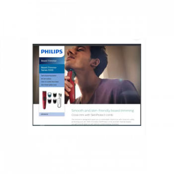 PHILIPS Trimmer | 60 min Runtime | 4 Length Settings | Maroon | BT1235/18 PHILIPS Trimmer | 60 min Runtime | 4 Length Settings | Maroon | BT1235/18