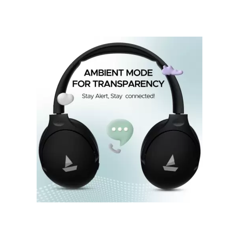 boAt Rockerz 551 ANC Charge Bluetooth Headset | Stellar Black boAt Rockerz 551 ANC Charge Bluetooth Headset | Stellar Black