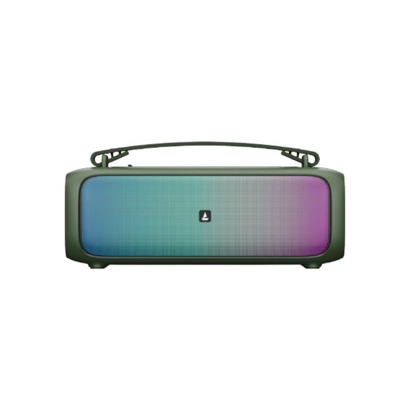 boAt Stone Beam Portable Bluetooth Speaker | 12W RMS Stereo Sound | Bluetooth v5.1 | Pine Green