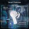 boAt  Airdopes Flex 454 ANC TWS Earbuds | 60HRS Playback Quad Mics ENx Tech | Zinc White
