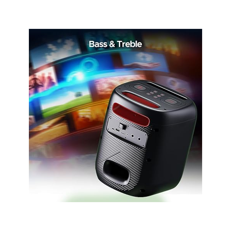boAt Partypal 185 Bluetooth Speaker | 50 W | Signature Sound | Midnight Black boAt Partypal 185 Bluetooth Speaker | 50 W | Signature Sound | Midnight Black