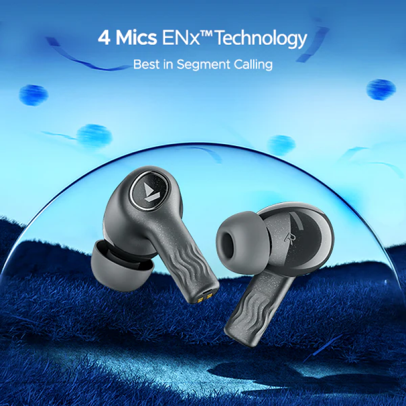 boAt Nirvana Ion ANC Wireless Earbuds | Crystal Black boAt Nirvana Ion ANC Wireless Earbuds | Crystal Black