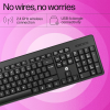 HP Wireless Keyboard | Black | K160 HP Wireless Keyboard | Black | K160