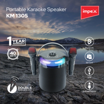 Impex Portable karaoke speaker | KM 1305 Impex Portable karaoke speaker | KM 1305