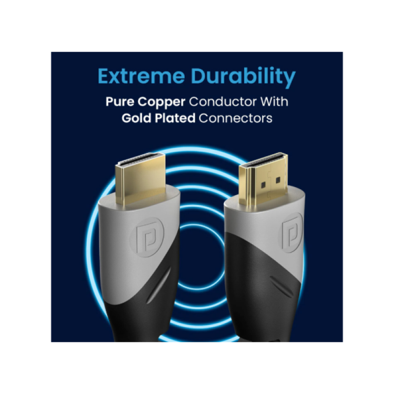 Portronics Konnect SYNC HDMI Cable | 1.5M Portronics Konnect SYNC HDMI Cable | 1.5M