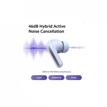 REDMI Buds 5 with 46dB Hybrid Active Noise Cancellation | Dual-Mic AI Call Enhancement Bluetooth Headset | Fusion Purple REDMI Buds 5 with 46dB Hybrid Active Noise Cancellation | Dual-Mic AI Call Enhancement Bluetooth Headset | Fusion Purple