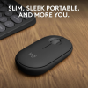 Logitech Pebble Bluetooth Wireless Mouse 2 | Tonal Graphite | M350s Logitech Pebble Bluetooth Wireless Mouse 2 | Tonal Graphite | M350s