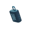 JBL Go 3 Wireless Ultra Portable Bluetooth Speaker | Waterproof | Fabric Design | Blue
