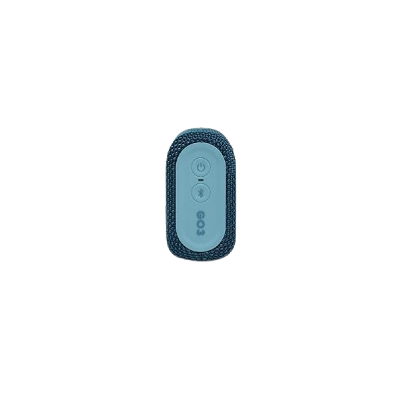 JBL Go 3 Wireless Ultra Portable Bluetooth Speaker | Waterproof | Fabric Design | Blue JBL Go 3 Wireless Ultra Portable Bluetooth Speaker | Waterproof | Fabric Design | Blue