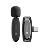 Portronics Dash 7 Omnidirectional Type C Wireless Microphone | Noise Cancellation | Lapel Wireless Mic for Video Recording | Supports Type C | Black | POR 2290 Portronics Dash 7 Omnidirectional Type C Wireless Microphone | Noise Cancellation | Lapel Wireless Mic for Video Recording | Supports Type C | Black | POR 2290