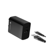 Portronics Mach Adapto 70 Dual Port Fast Charging Adaptor | 33 W | Black | POR 2029 Portronics Mach Adapto 70 Dual Port Fast Charging Adaptor | 33 W | Black | POR 2029