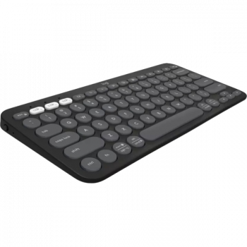 Logitech Pebble Keys 2 Wireless Keyboard | Customisable Shortcuts | Graphite | ‎K380