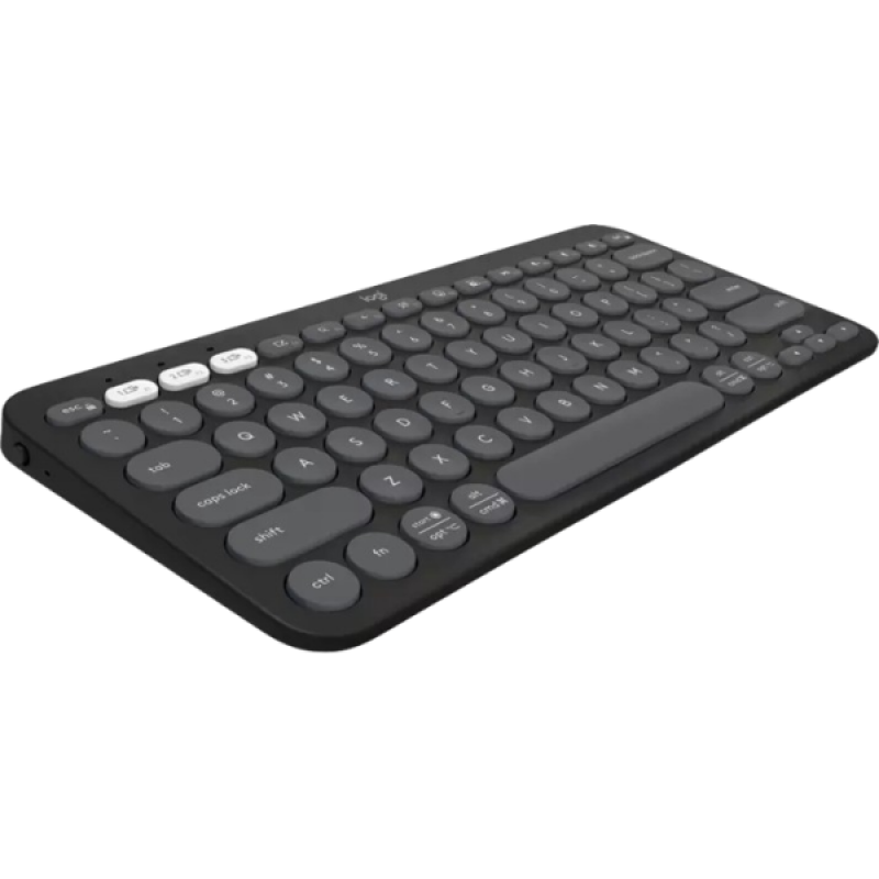 Logitech Pebble Keys 2 Wireless Keyboard | Customisable Shortcuts | Graphite | K380 Logitech Pebble Keys 2 Wireless Keyboard | Customisable Shortcuts | Graphite | K380