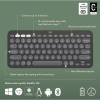 Logitech Pebble Keys 2 Wireless Keyboard | Customisable Shortcuts | Graphite | K380 Logitech Pebble Keys 2 Wireless Keyboard | Customisable Shortcuts | Graphite | K380