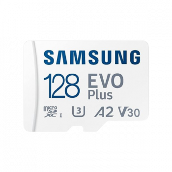 Samsung EVO Plus MicroSDXC | Class 10 | 128 GB | 160 MB s Memory Card With Adapter