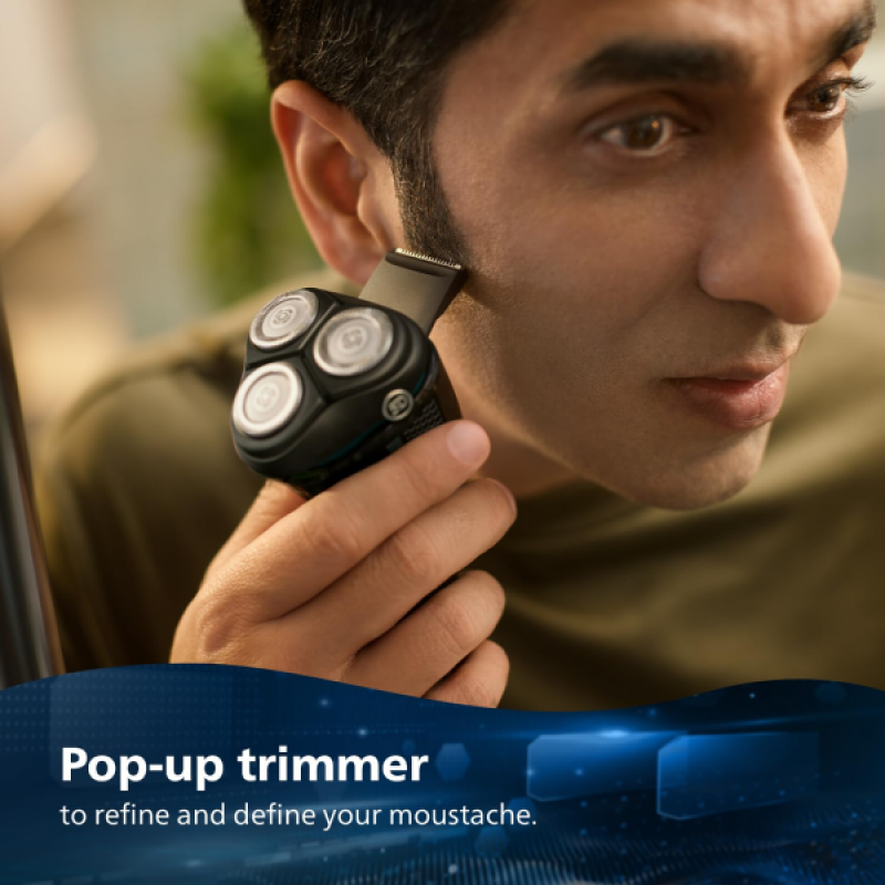 PHILIPS Shaver For Men | SkinProtect Technology | Deep Blue PHILIPS Shaver For Men | SkinProtect Technology | Deep Blue