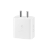 Samsung Original Type-C Travel Adaptor | 25W | Without Cable | White Samsung Original Type-C Travel Adaptor | 25W | Without Cable | White