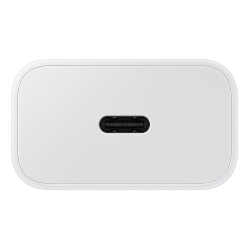 Samsung Original Type-C Travel Adaptor | 25W | Without Cable | White Samsung Original Type-C Travel Adaptor | 25W | Without Cable | White