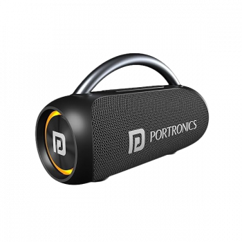 Portronics Bluetooth Portable Speaker | Radiant | 30W | Stereo Channel | Black | POR 2068