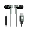 Portronics Conch Tune C in Ear Type C Wired Earphones with Mic | Grey