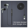 Portronics Conch Tune C in Ear Type C Wired Earphones with Mic | Grey