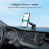 Portronics Clamp M3 Car Mobile Phone Holder | Stand for Dashboard & Windshield | Black