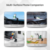 Portronics Clamp M3 Car Mobile Phone Holder | Stand for Dashboard & Windshield | Black