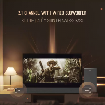 boAt Aavante Bar Home Theatre Soundbar Speaker | Dolby | Premium Black | A2060