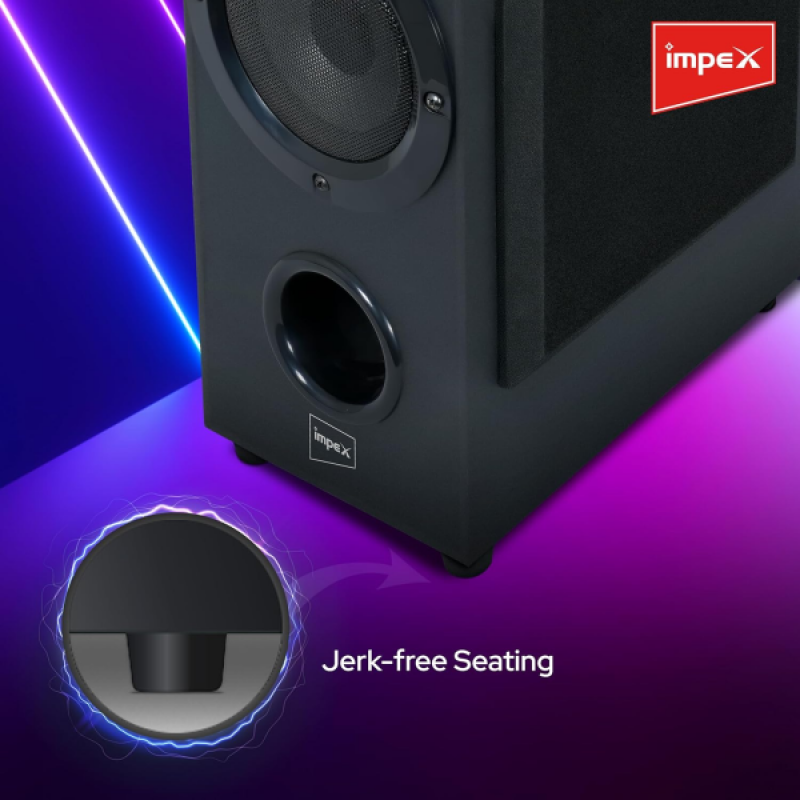 Impex Thunder T9 Tower speaker | 60 W | Remote Control | Black Impex Thunder T9 Tower speaker | 60 W | Remote Control | Black