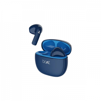 boAt Airdopes | 100 TWS | Earbuds with Environmental Noise | Sapphire | Blue