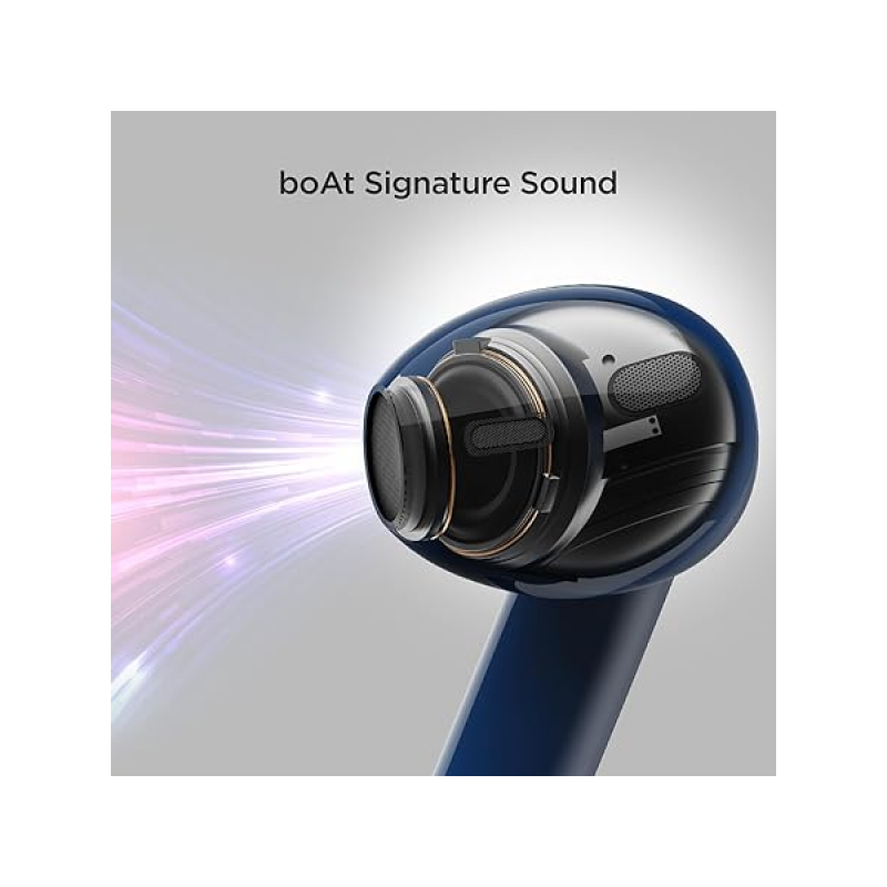 boAt Airdopes | 100 TWS | Earbuds with Environmental Noise | Sapphire | Blue boAt Airdopes | 100 TWS | Earbuds with Environmental Noise | Sapphire | Blue