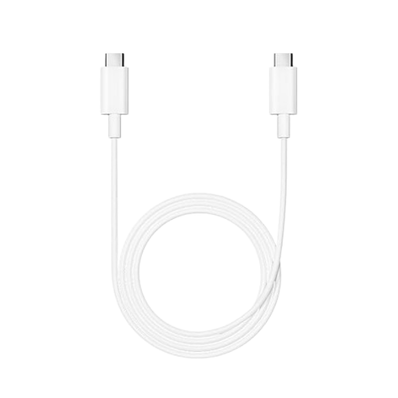 Xiaomi Mi Original HyperCharge | 60W | Braided Type C to Type C Cable | 480Mbps Data Sync | White Xiaomi Mi Original HyperCharge | 60W | Braided Type C to Type C Cable | 480Mbps Data Sync | White