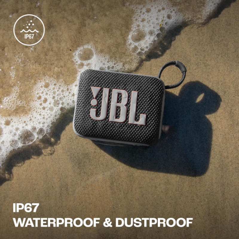 JBL Go 4 Wireless Ultra Portable Bluetooth Speaker | 4.2W | IP67 | Black | JBLGO4BLK JBL Go 4 Wireless Ultra Portable Bluetooth Speaker | 4.2W | IP67 | Black | JBLGO4BLK