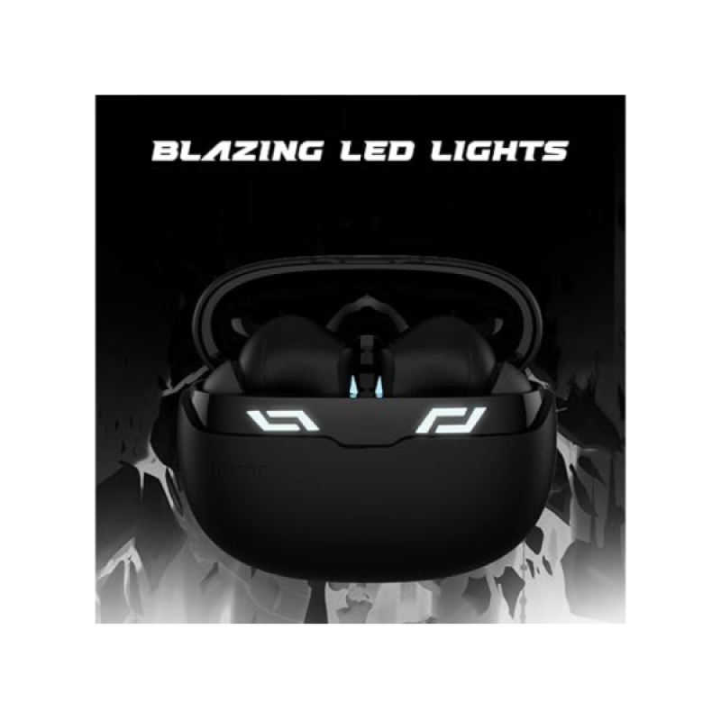boAt Immortal 101 TWS Earbuds | 30 HRS Playtime | Blazing LEDs | Black Sabre boAt Immortal 101 TWS Earbuds | 30 HRS Playtime | Blazing LEDs | Black Sabre