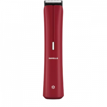 HAVELLS Trimmer | 90 min Runtime | 12 Length | Red | BT6111