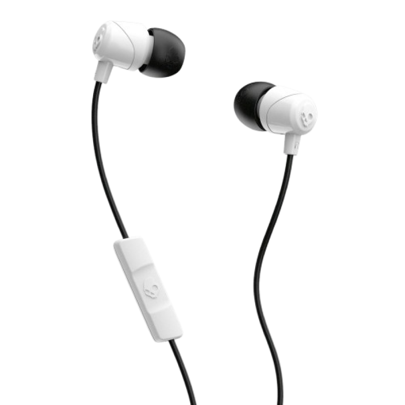 Skullcandy Jib In Ear Wired Earbuds | Microphone | White Skullcandy Jib In Ear Wired Earbuds | Microphone | White