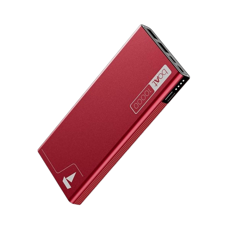boAt Energyshroom Powerbank | 10000 mAh | Martian Red | PB300 boAt Energyshroom Powerbank | 10000 mAh | Martian Red | PB300