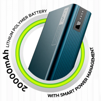 boAt PB400 Energyshroom Power Bank | 20000 mah | Steel Blue boAt PB400 Energyshroom Power Bank | 20000 mah | Steel Blue