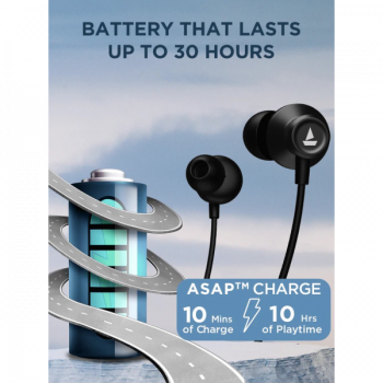 boAt Rockerz Apex Blutooth Neckband | Stellar Black