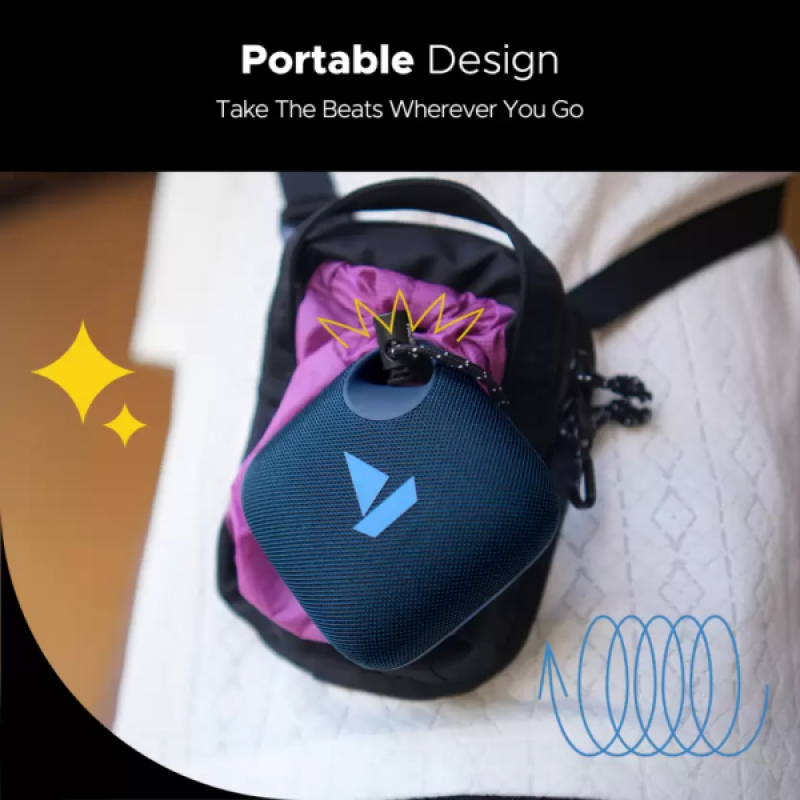 boAt Stone 190 Pro Bluetooth Speaker | 5 W | IPX6 Splash Resistance | Tropical Blue boAt Stone 190 Pro Bluetooth Speaker | 5 W | IPX6 Splash Resistance | Tropical Blue