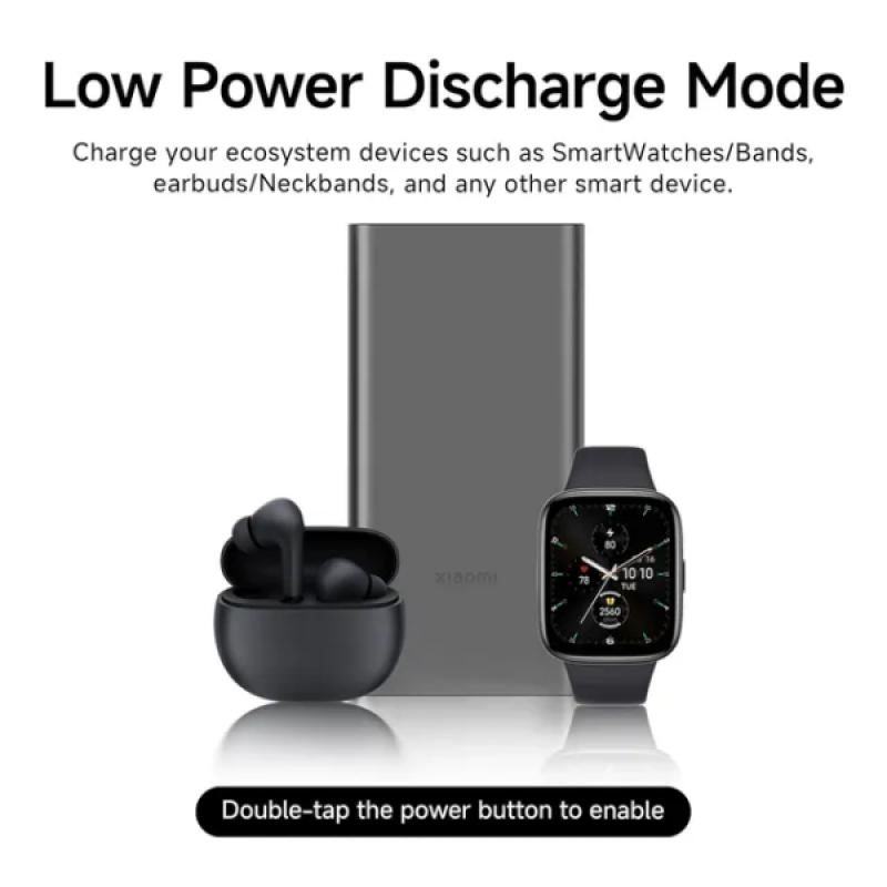 Xiaomi Power Bank 4i | 10000mAh | 22.5W Fast Charge | Black Xiaomi Power Bank 4i | 10000mAh | 22.5W Fast Charge | Black
